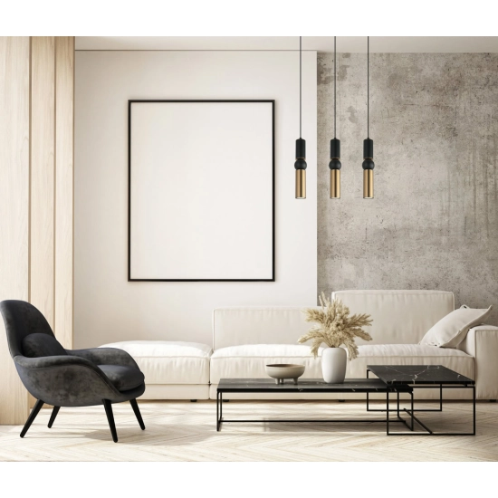 Isidora Lampa wisząca PND-14290-3A-BK-BRO Italux - zdjęcie 3