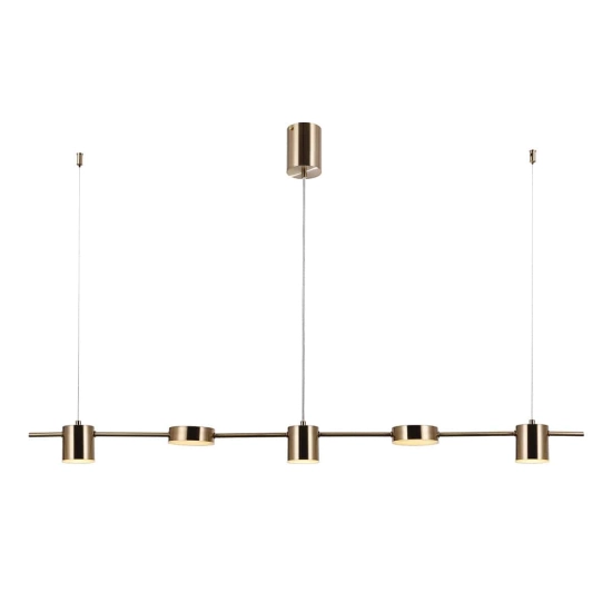 Lampa wisząca Remdal PND-16374-5-COP-GD-4K Italux - zdjęcie 2