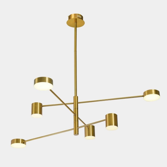 Lampa wisząca Remdal PND-16374-6-COP-GD-3K Italux - zdjęcie produktu