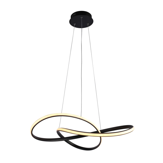 Lampa wisząca Consa PND-19221C-BK ITALUX