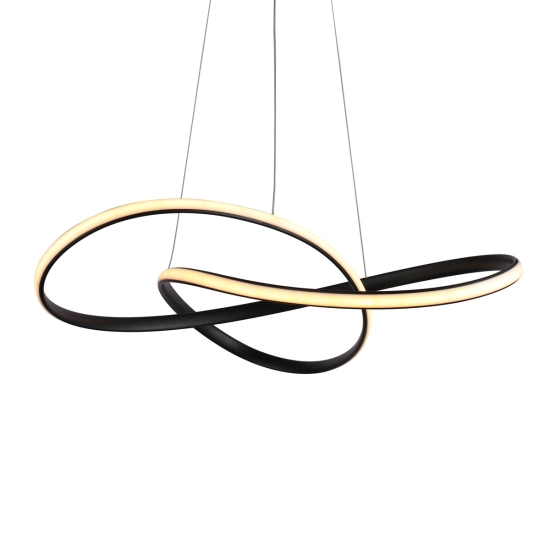 Lampa wisząca Consa PND-19221C-BK ITALUX