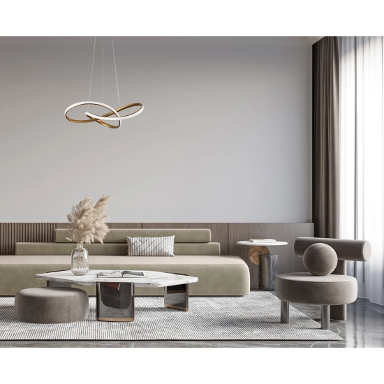 Lampa wisząca Consa PND-19221C-GD ITALUX
