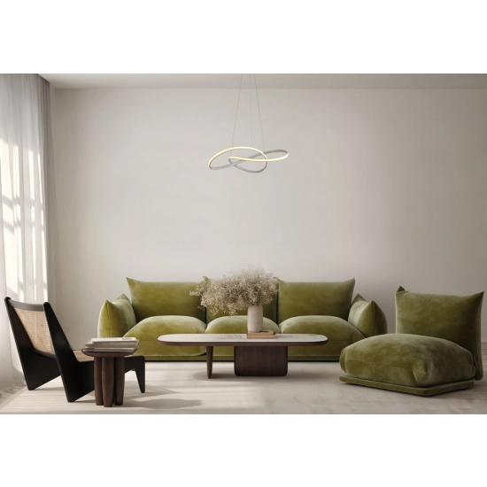 Lampa wisząca Consa PND-19221C-WH ITALUX