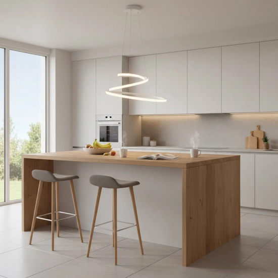 Lampa wisząca Lorila PND-2168-M-WH Italux - zdjęcie 6