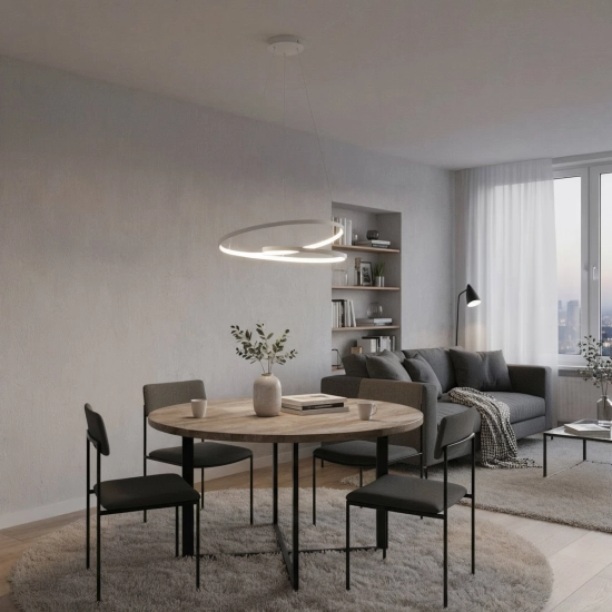 Lampa wisząca Reina PND-21692-M-WH Italux - zdjęcie 6