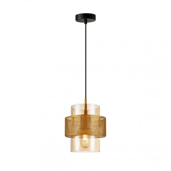 Lampa wisząca Vinoti PND-22132-1S-GD-AMB Italux