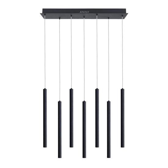 Lampa wisząca Valdes PND-22302-7-BK Italux