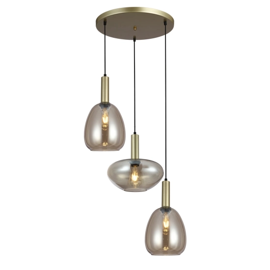 Lampa wisząca Gater PND-23541-3-GD-CH Italux