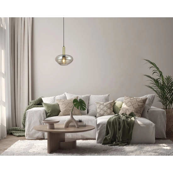 Lampa wisząca Gater PND-23541A-1-GD-CH Italux - zdjęcie 2