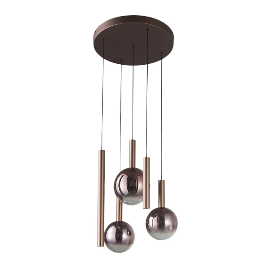 Lampa wisząca Camino PND-24038-5A-COPP ITALUX