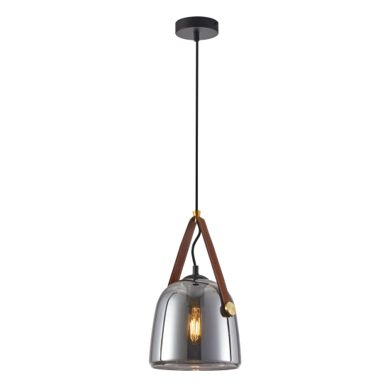Lampa wisząca Solta PND-24342-1-BK-SG ITALUX