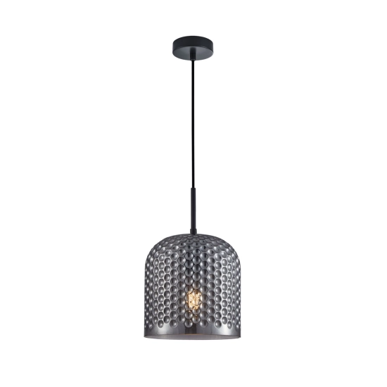 Lampa wisząca Renti PND-25205-1L-BK-SG Italux