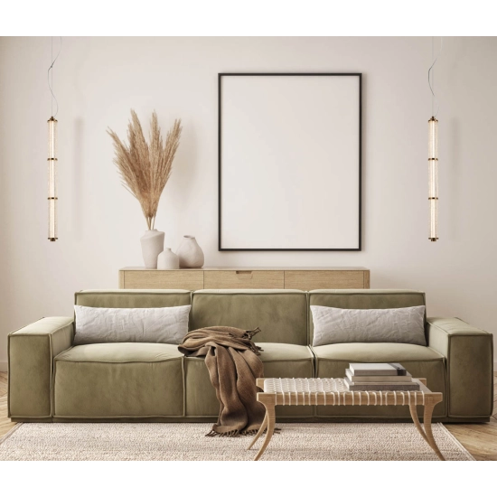 Lampa wisząca Sanpo PND-26384-3V-GD-CL Italux