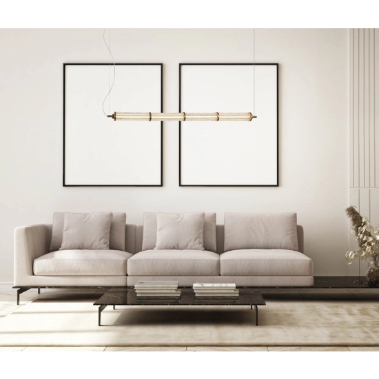 Lampa wisząca Sanpo PND-26384-4-GD-CL Italux