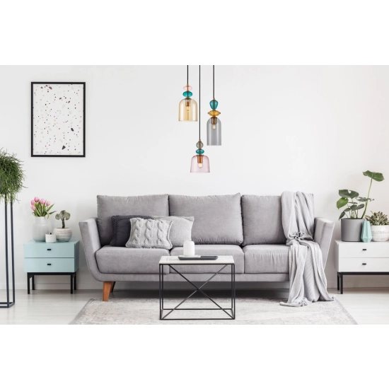 Lampa wisząca Namos PND-27092-3A-MC-BRO Italux - zdjęcie 2