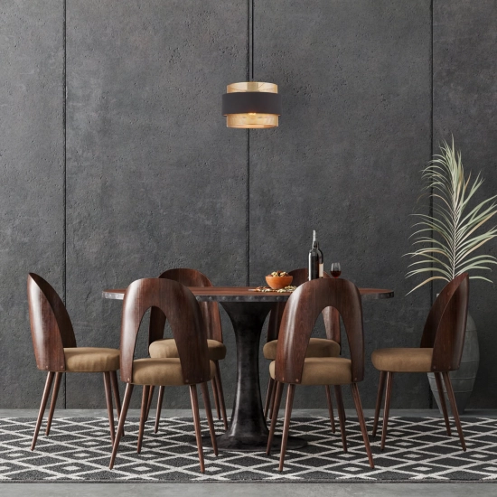 Lampa wisząca Bans PND-27467-1-BK-GD Italux - zdjęcie 4