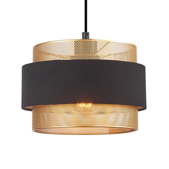 Lampa wisząca Bans PND-27467-1-BK-GD Italux