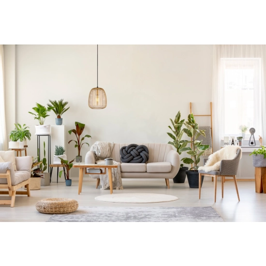 Lampa wisząca Amiria PND-28612-GD-AMB Italux - zdjęcie 3