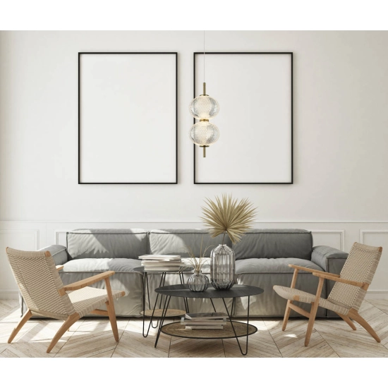 Lampa wisząca Lazie PND-29038-2-GD Italux