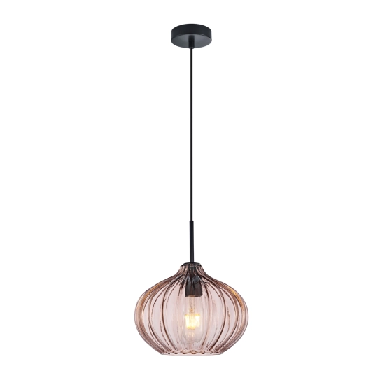 Lampa wisząca Pansol PND-2940-1S-BK-CF Italux