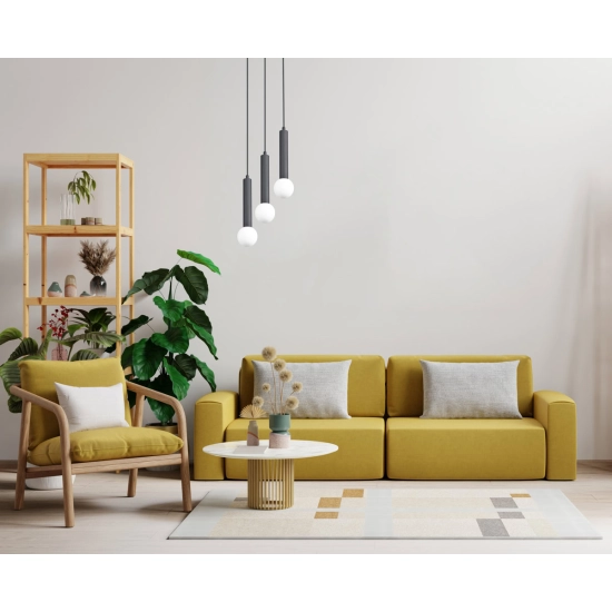Lampa wisząca Filano PND-33574-3-BK Italux - zdjęcie 3