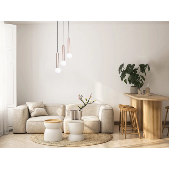 Lampa wisząca Filano PND-33574-3-CF Italux - zdjęcie 3