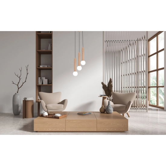 Lampa wisząca Filano PND-33574-3-WD Italux - zdjęcie 3