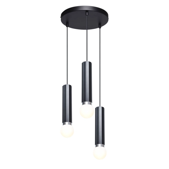 Lampa wisząca Macera PND-33849-3R-BK ITALUX