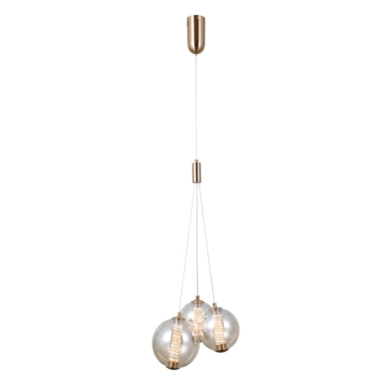 Lampa wisząca Butero PND-34359-3-HBR-AMB Italux