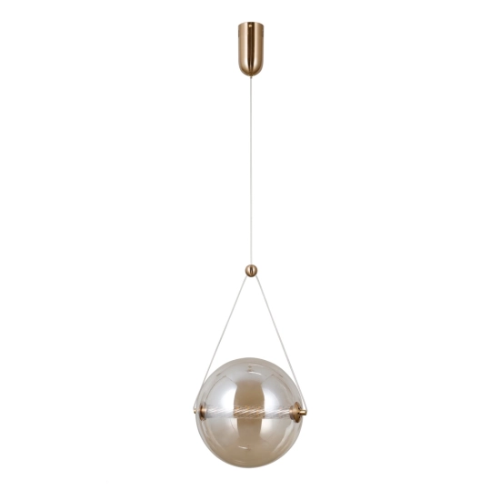 Lampa wisząca Rastia PND-34361-L-HBR-AMB Italux