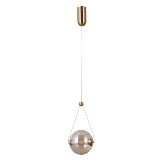 Lampa wisząca Rastia PND-34361-S-HBR-AMB Italux