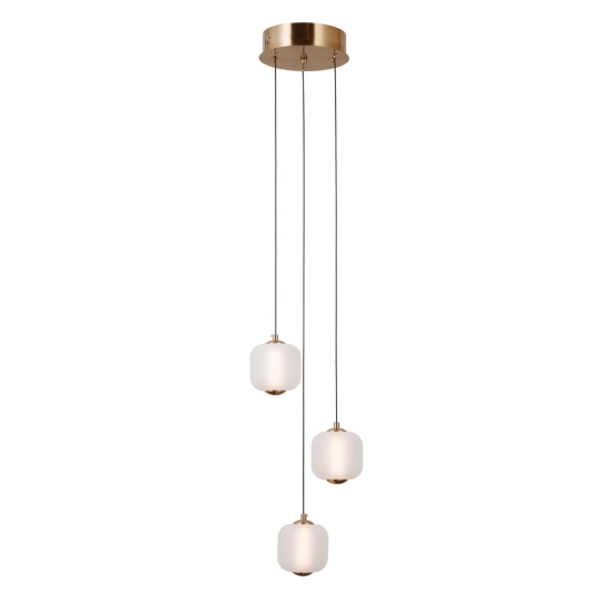 Lampa wisząca Ganti PND-34362-3-HBR-OPAL Italux