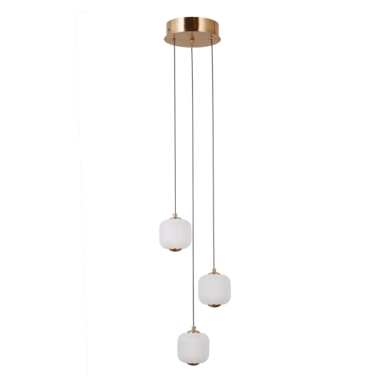 Lampa wisząca Ganti PND-34362-3-HBR-OPAL Italux