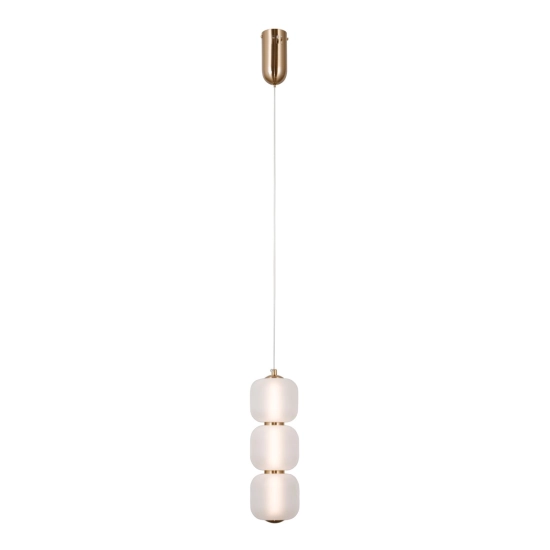 Lampa wisząca Ganti PND-34362-3V-HBR-OPAL Italux