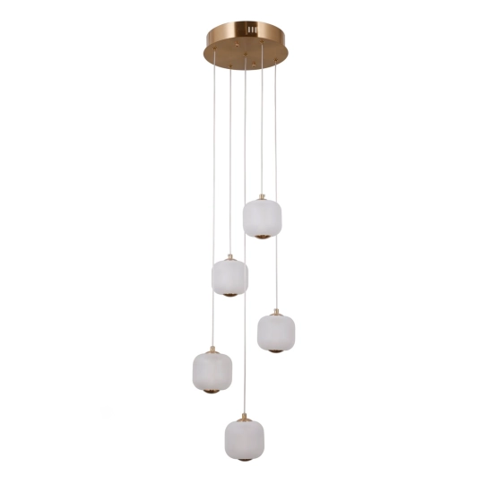 Lampa wisząca Ganti PND-34362-5-HBR-OPAL Italux