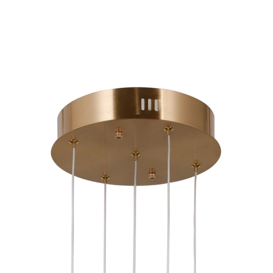 Lampa wisząca Ganti PND-34362-5-HBR-OPAL Italux
