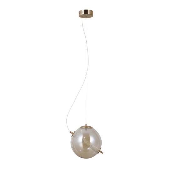 Lampa wisząca Nola PND-34366-HBR-AMB Italux