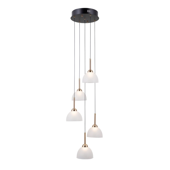 Lampa wisząca Montiela PND-34374-5-BK Italux