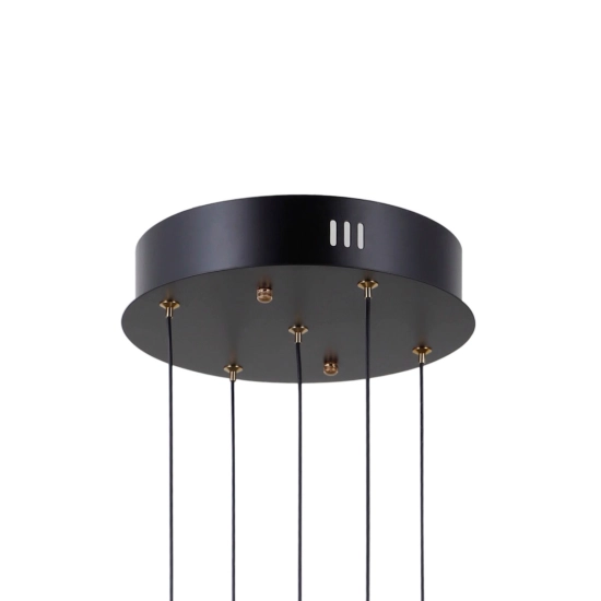 Lampa wisząca Montiela PND-34374-5-BK Italux
