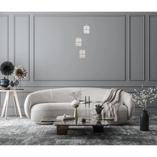 Lampa wisząca Alani PND-34375-3-BK Italux - zdjęcie 5