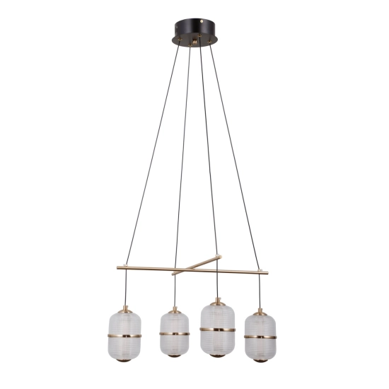 Lampa wisząca Alani PND-34375-4-BK Italux