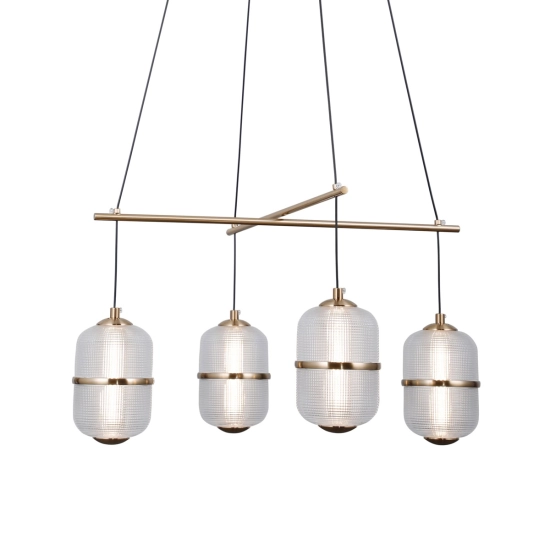 Lampa wisząca Alani PND-34375-4-BK Italux