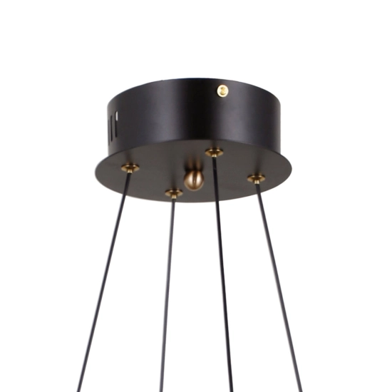 Lampa wisząca Alani PND-34375-4-BK Italux