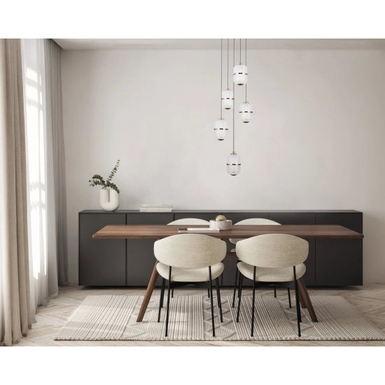 Lampa wisząca Alani PND-34375-5-HBR Italux - zdjęcie 6