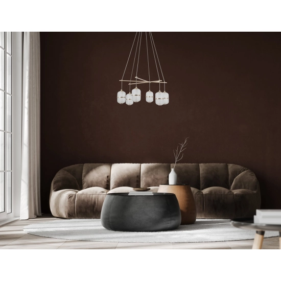Lampa wisząca Alani PND-34375-6-HBR Italux - zdjęcie 5