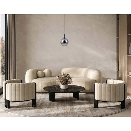 Lampa wisząca Strela PND-34378-1L-BK Italux - zdjęcie 3