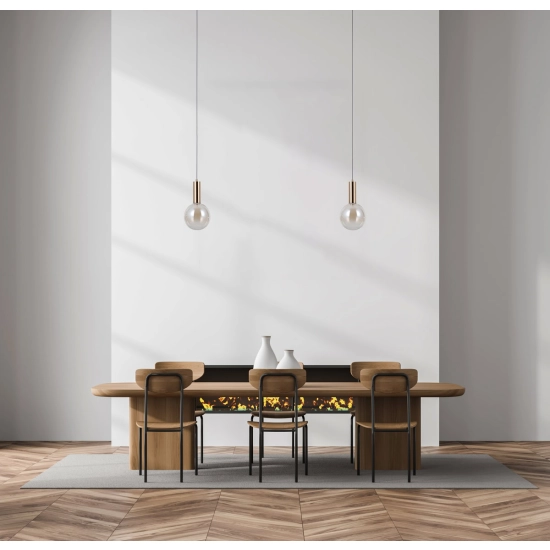 Lampa wisząca Strela PND-34378-1S-HBR Italux - zdjęcie 3