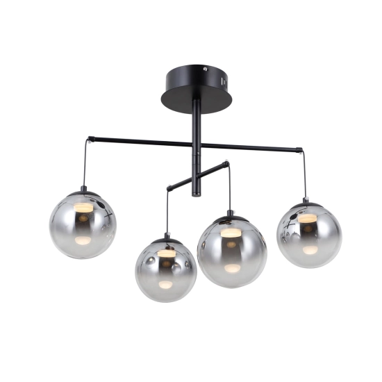 Lampa wisząca Velada PND-34381-4-BK Italux