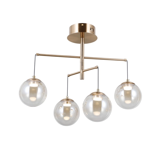 Lampa wisząca Velada PND-34381-4-HBR Italux