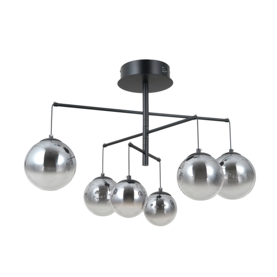 Lampa wisząca Velada PND-34381-6-BK Italux